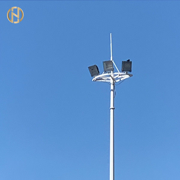 Hohe Mast-Lampe Pole Stahl Q420 Octadecagon 20M 30M 35M 40M