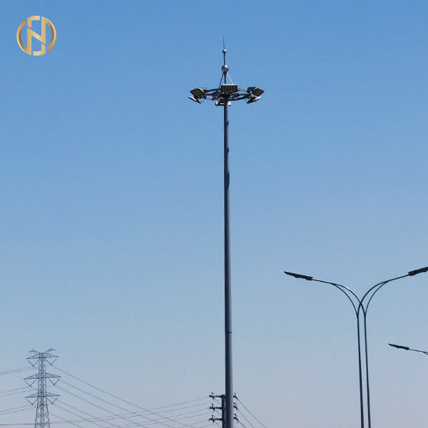 80FT 85FT hoher Mast-Turm 90FT hoher Mast-Polen installiert am Stadion