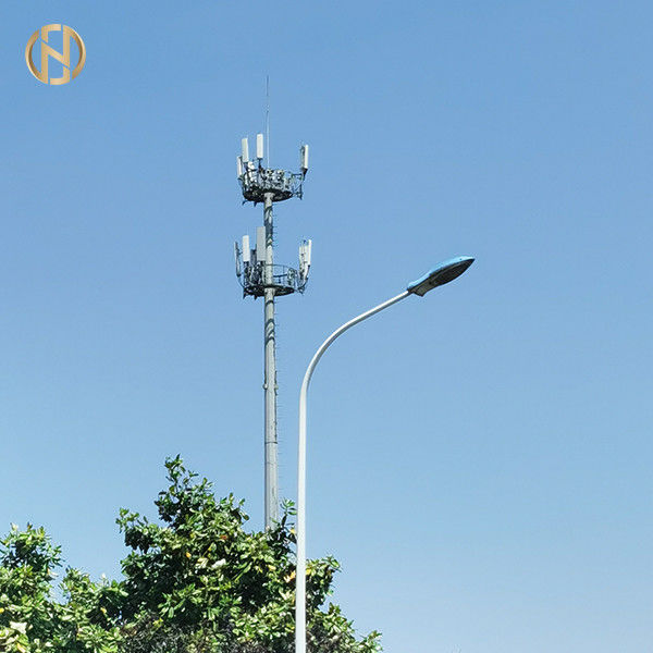 20FT elektrische Straßenlaterne-Pole-Straßenlaterne Pole einzelne oder Doppelarme