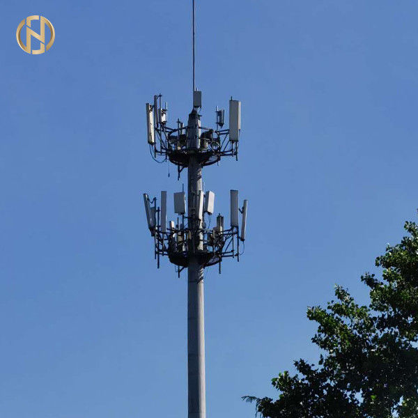 Wind des heißes Bad-galvanisierter Telekommunikations-Posten-20M 25M 30M 35M 40M beständig