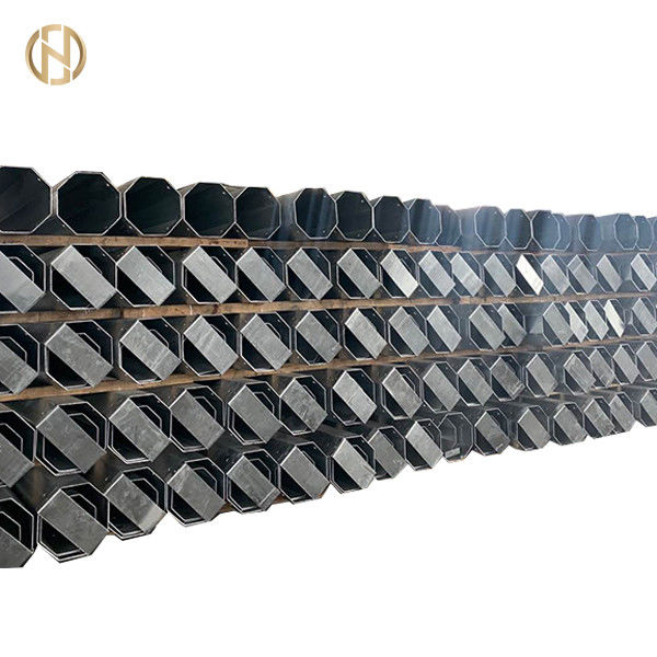 12M 40ft galvanisierte Röhrenstahlgetriebe Polen 800daN 8KN ASTM 572 Gr65