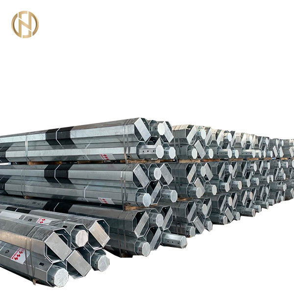 12M Galvanized Steel Light Pole für Netzverteilung