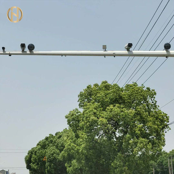 6MX12M Traffic Light Pole   Pulver beschichtete achteckigen Stahl Polen besonders anfertigte