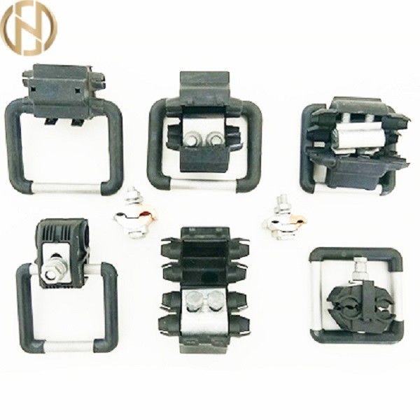 Isolieraluminiumniederlassungs-Erdungs-Klammern-/Masseklemme J10BD-50-240 zu den Zusätzen des Pfostens J10DL-50-300
