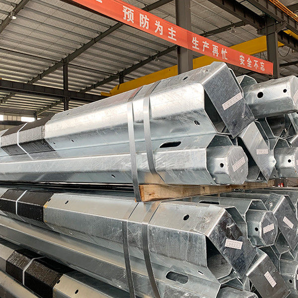 Galvanisierte Metallkraftübertragung Pole Q460C 8mm ASTM 123
