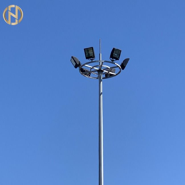 STRASSENLATERNE-hohe Mast-Beleuchtung Q345 2.5mm 30m Solarmit kletternder Leiter