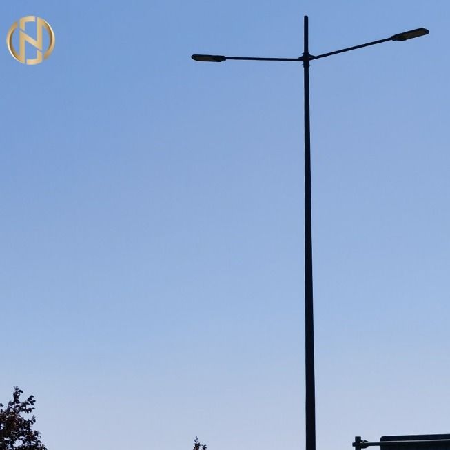 IP65 400W Gussaluminium-Straßen-Laternenpfahl sprühen gemalte Farbe