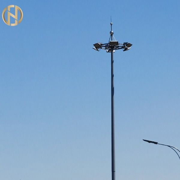 Polygonale Form 28M 36M 40M Galvanized High Mast Pole