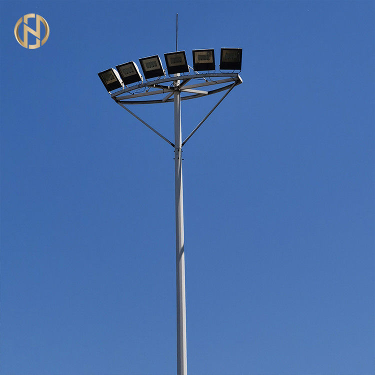45 Meter 35 Meter 20 heißes Bad Meter hoher Mast-Polen galvanisierte