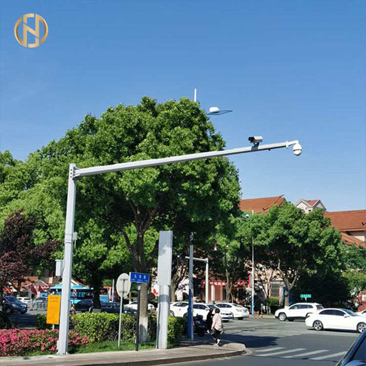 Aseismische Überwachungskamera Pole des Entwurfs-Q235B des Stahl-16M
