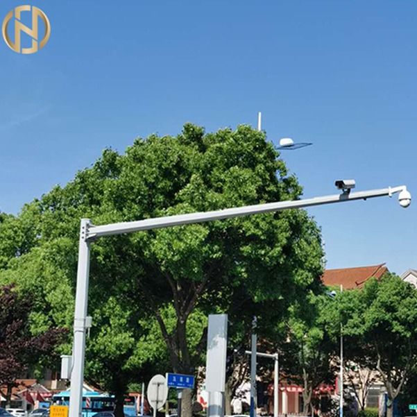 L Art Q345-Verkehr, der teleskopischen Stahlantennen-Mast verlängert