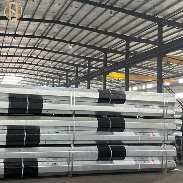 Heißes Bad ASTM 633 12m galvanisierte Metall hellen Polen für Kraftübertragung