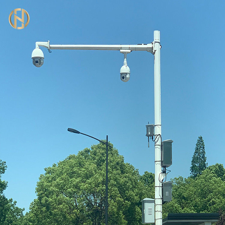 7.8M Conical Led Traffic Signage Pole für hohe Weisen-Zonen