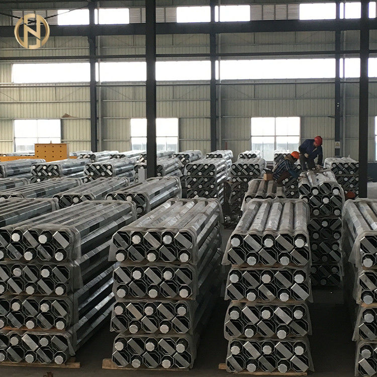 Galvanisierte Kraftübertragung Pole des Metallstrommast-Q460C 8mm