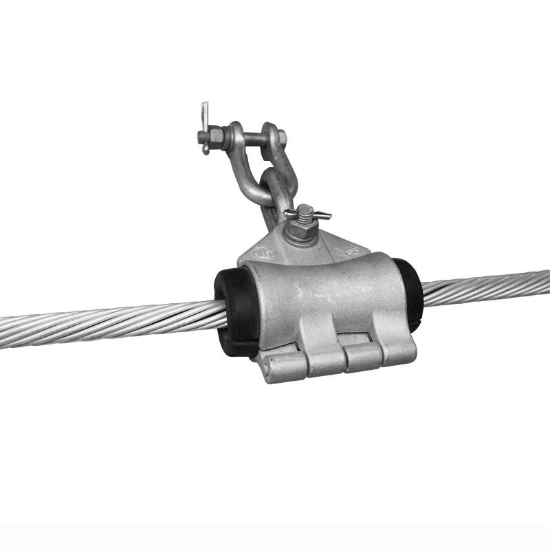 ADSS-LWL - Kabel-Suspendierung klemmen Optikaluminiumlegierungs-Kabel fest