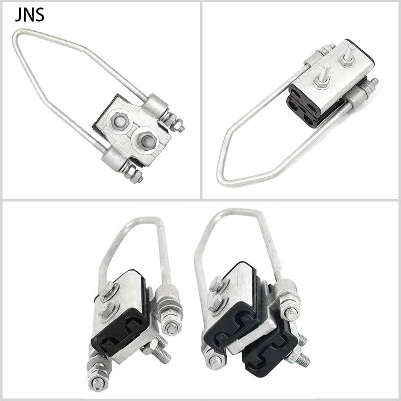 Gruppierte sich zwei Kern gebündelte Kabel-Belastungs-Klammer die Isolierspannung, die Anker sammelt