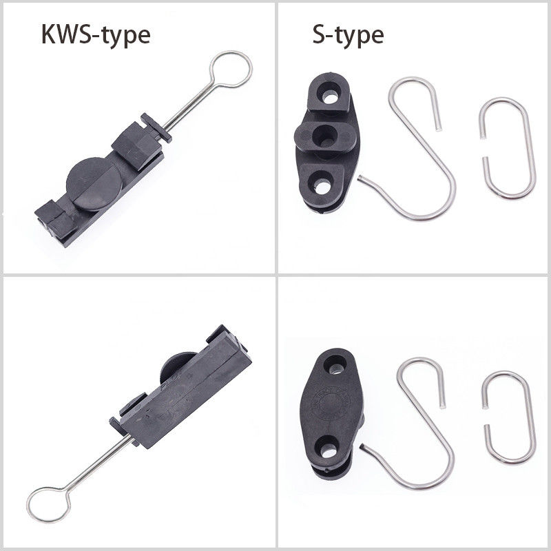 Art Anker-Lamelle-Klammer ADSS FTTH für Optiklwl - kabel-Spannung