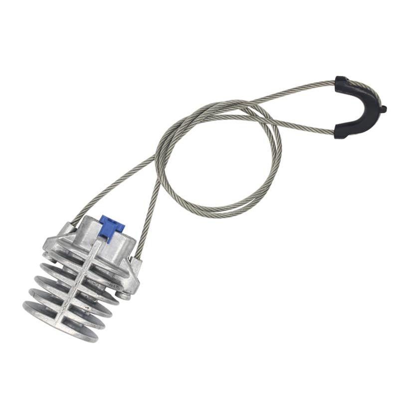 Hochfestes Metallkabel-Optikspannungs-Klammern-Sackgasse, die Keil-Klammern-Faser verankert